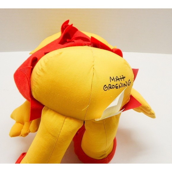 The Simpsons Lisa Simpson Collectible Dan-Dee Plush Stuffed Rag Doll Groening - Picture 7 of 12